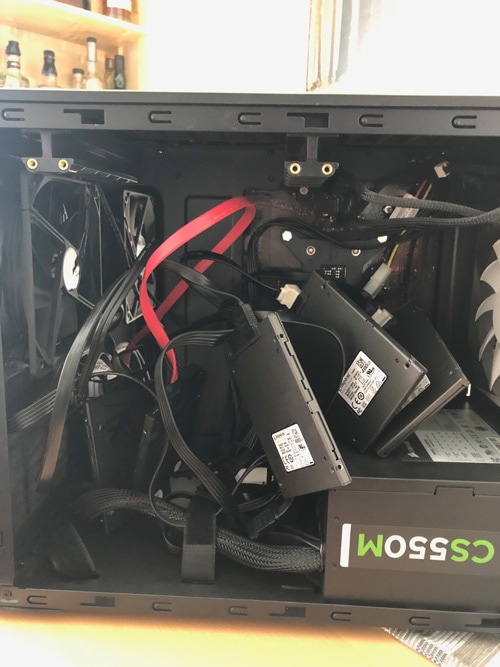 A RAID 10 shaped rats nest