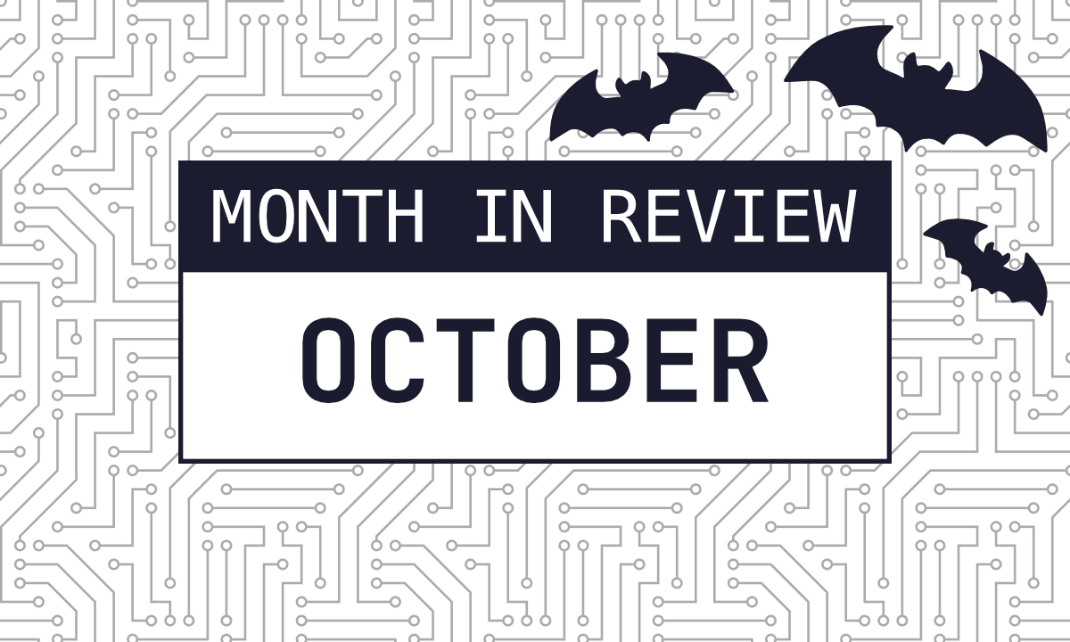 Month in Review - October 2023