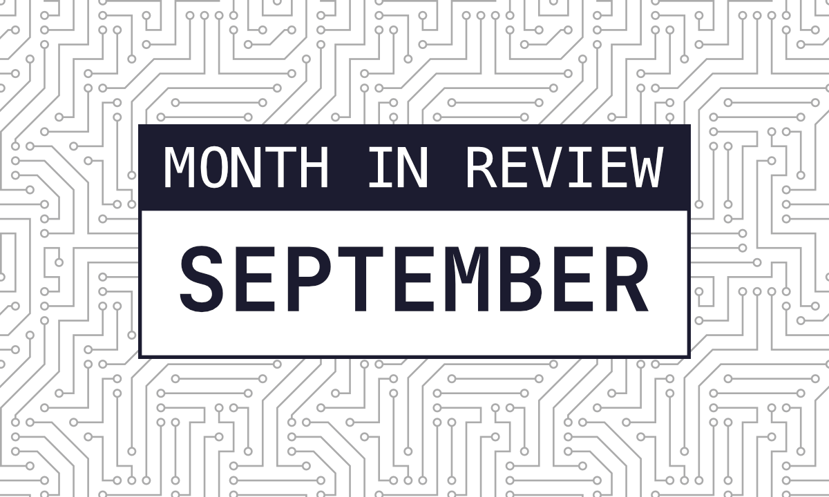 Month in Review - September 2023